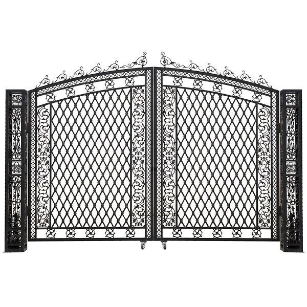 Bridgeton Moore Tall Driveway Gate - Black