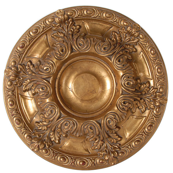 Picture of AFD Home 10714605 Acanthus Gilt Medallion&#44; Gold