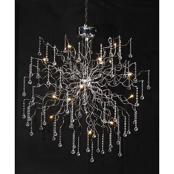Picture of AFD Home 10733890 Crystal Aura Chandelier&#44; Multi Color