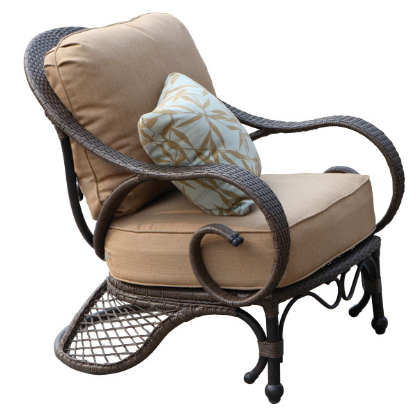 Picture of AFD Home 10864857 Grand Bonaire Weave Club Chair, Multi Color