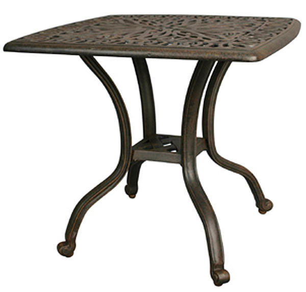 Picture of AFD Home 10866941 Grand Bonaire Weave Side Table, Brown