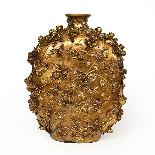Picture of AFD Home 11207998 Golden Garden Jar Vase&#44; Gold