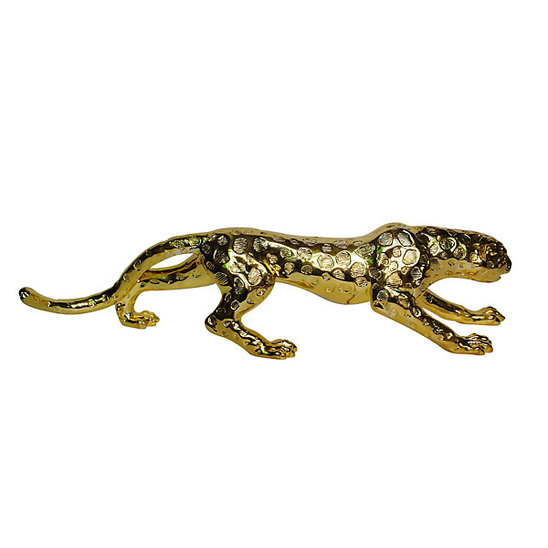Picture of AFD Home 11254671 Gilt Leopard - Large&#44; Gold