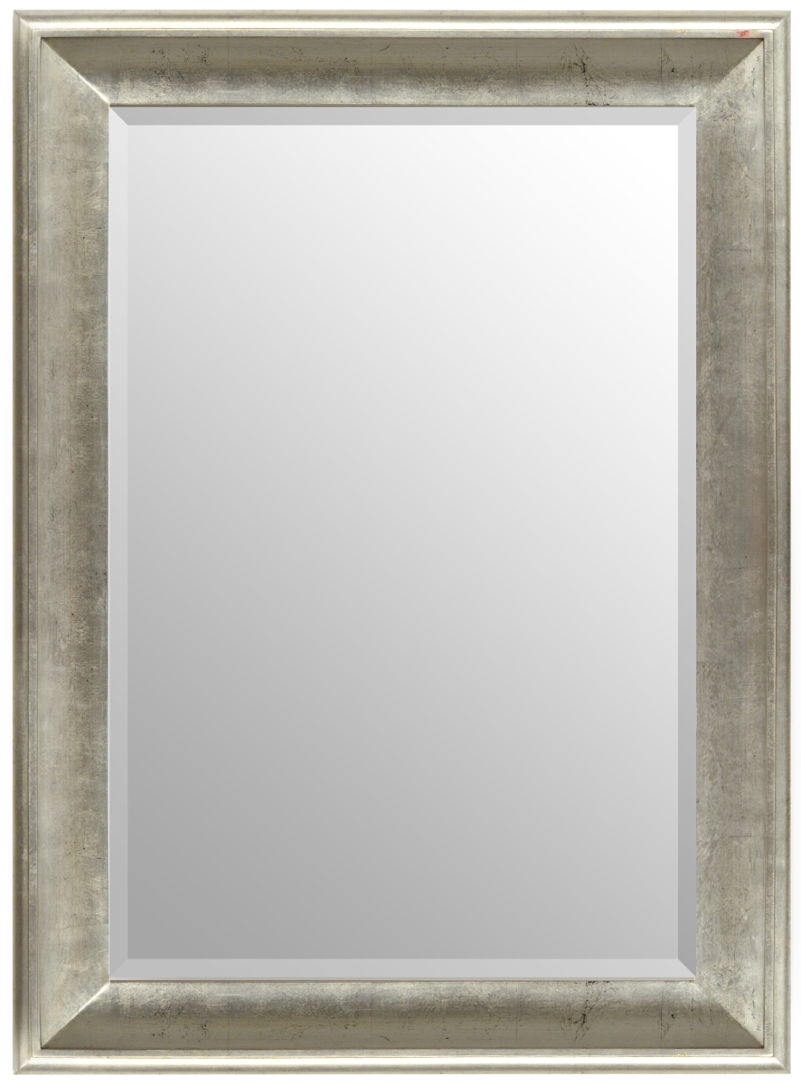 Picture of AFD Home 12008468 24 x 36 in. Baby Sterling Mirror - Silver with Tarnished Silver