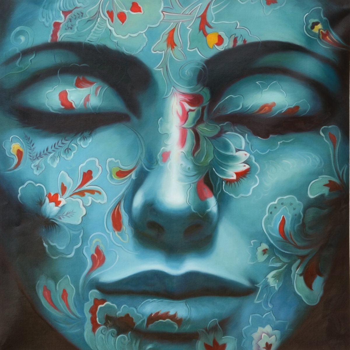 Picture of AFD Home 12011781 Blue Avatar Goddess Gallery Wrap, Multi Color