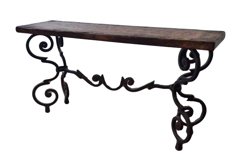 Picture of AFD Home 12013694 Iron & Glass Belarus Console Table&#44; Multi Color