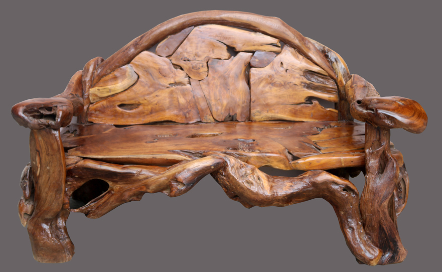 Picture of AFD Home 12014253 Large Teak Bench