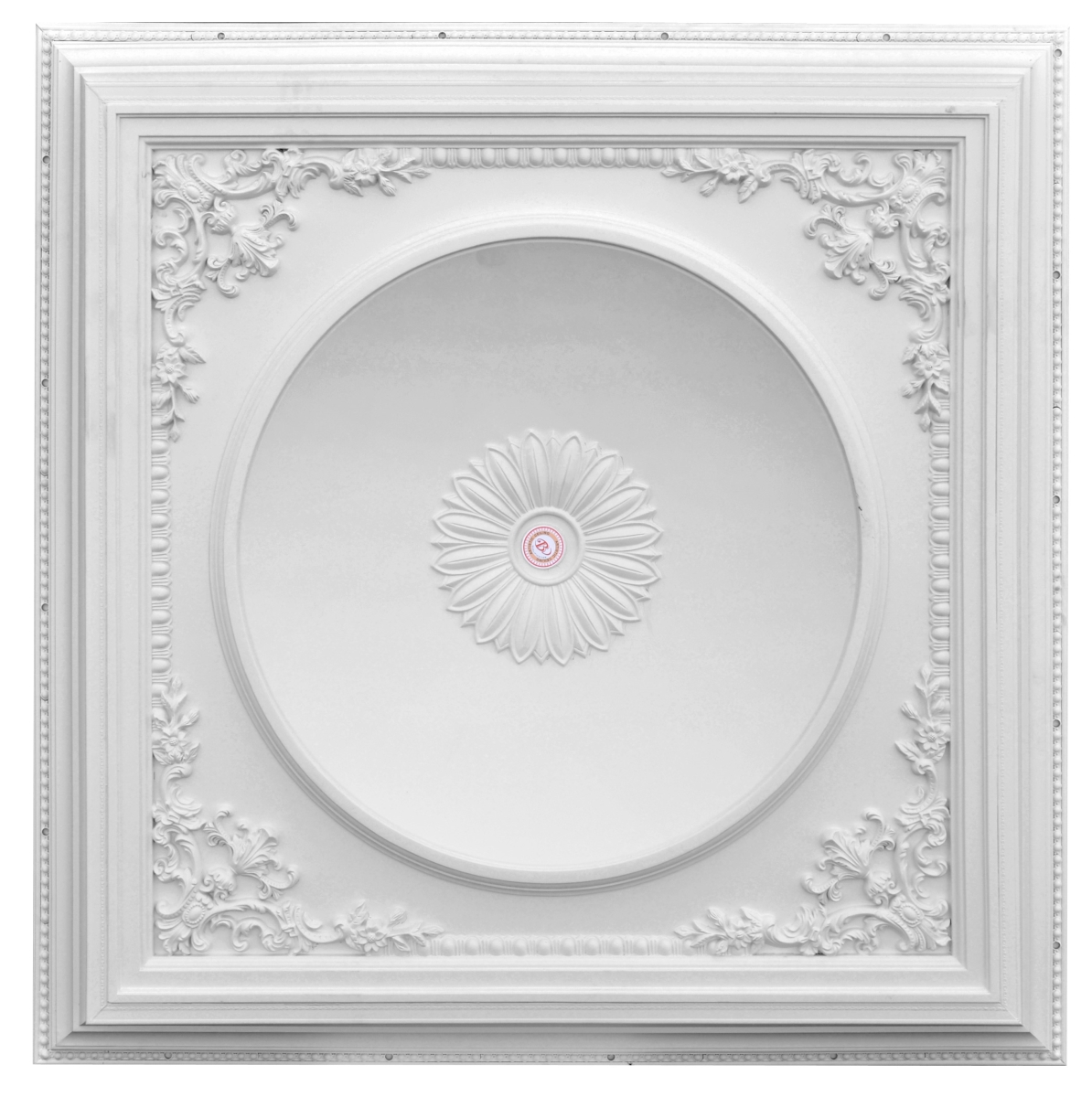 Picture of AFD Home 12014625 Fiberglass Elegant Large Dome Ceiling Medallion&#44; White