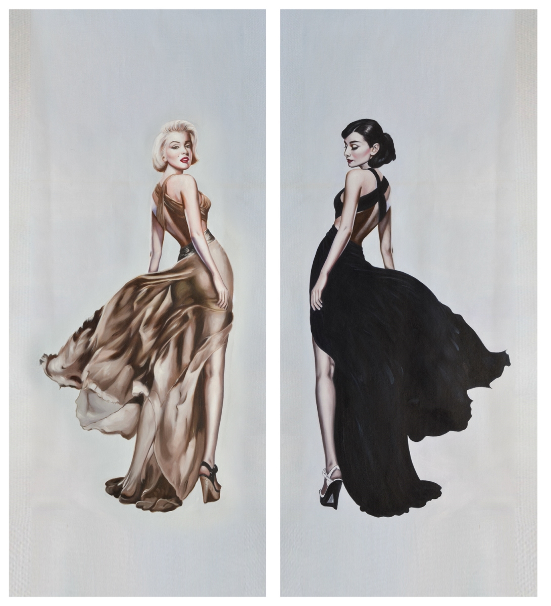 Picture of AFD Home 12015486 24 x 60 in. Marilyn & Audrey Art