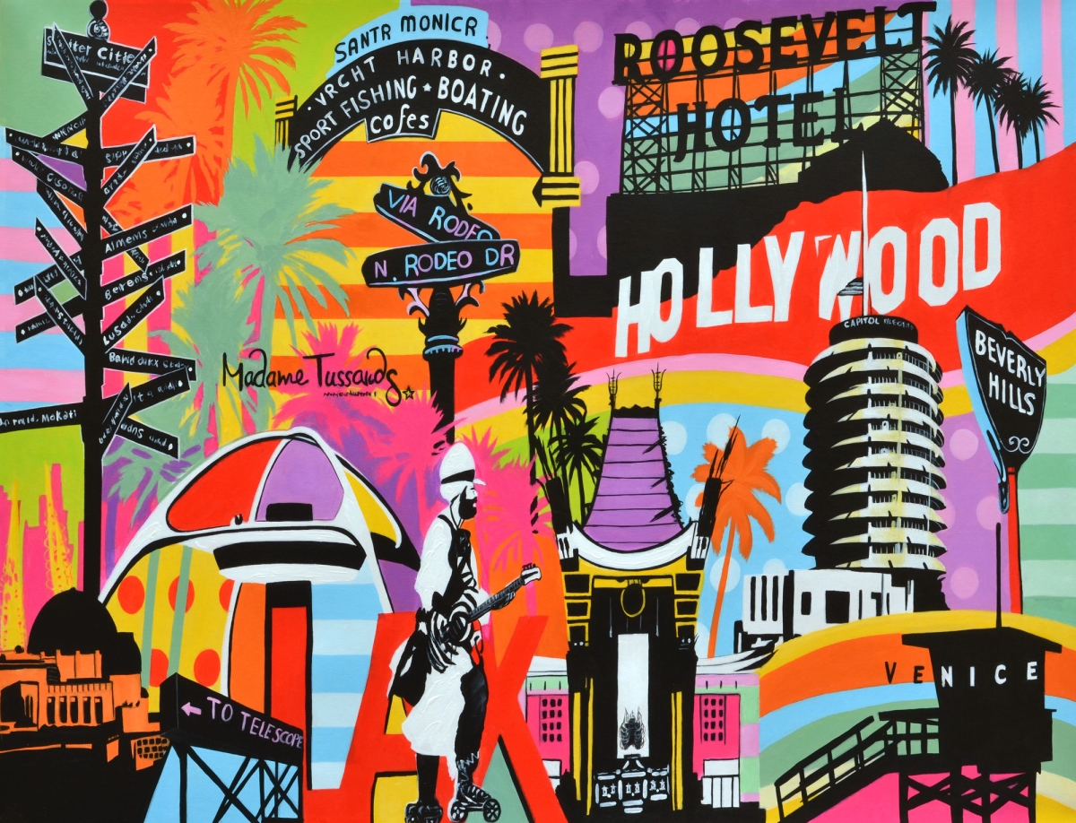 Picture of AFD Home 12016835 Hollywood Canvas & Wood Gallery Wrap