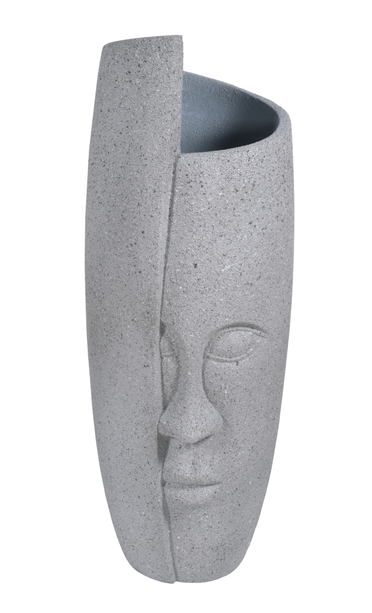 Picture of AFD Home 12019500 43.25 in. Bourgois Tall Face Planter&#44; Grey