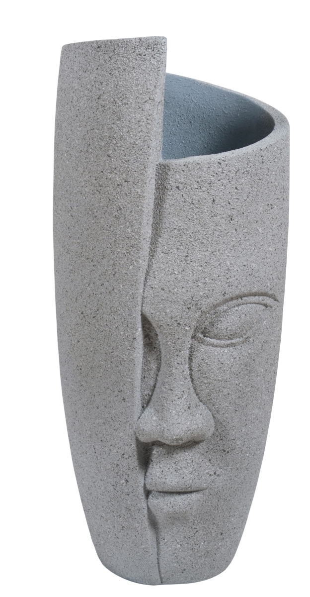 Picture of AFD Home 12019501 35.5 in. Bourgois Medium Face Planter&#44; Grey