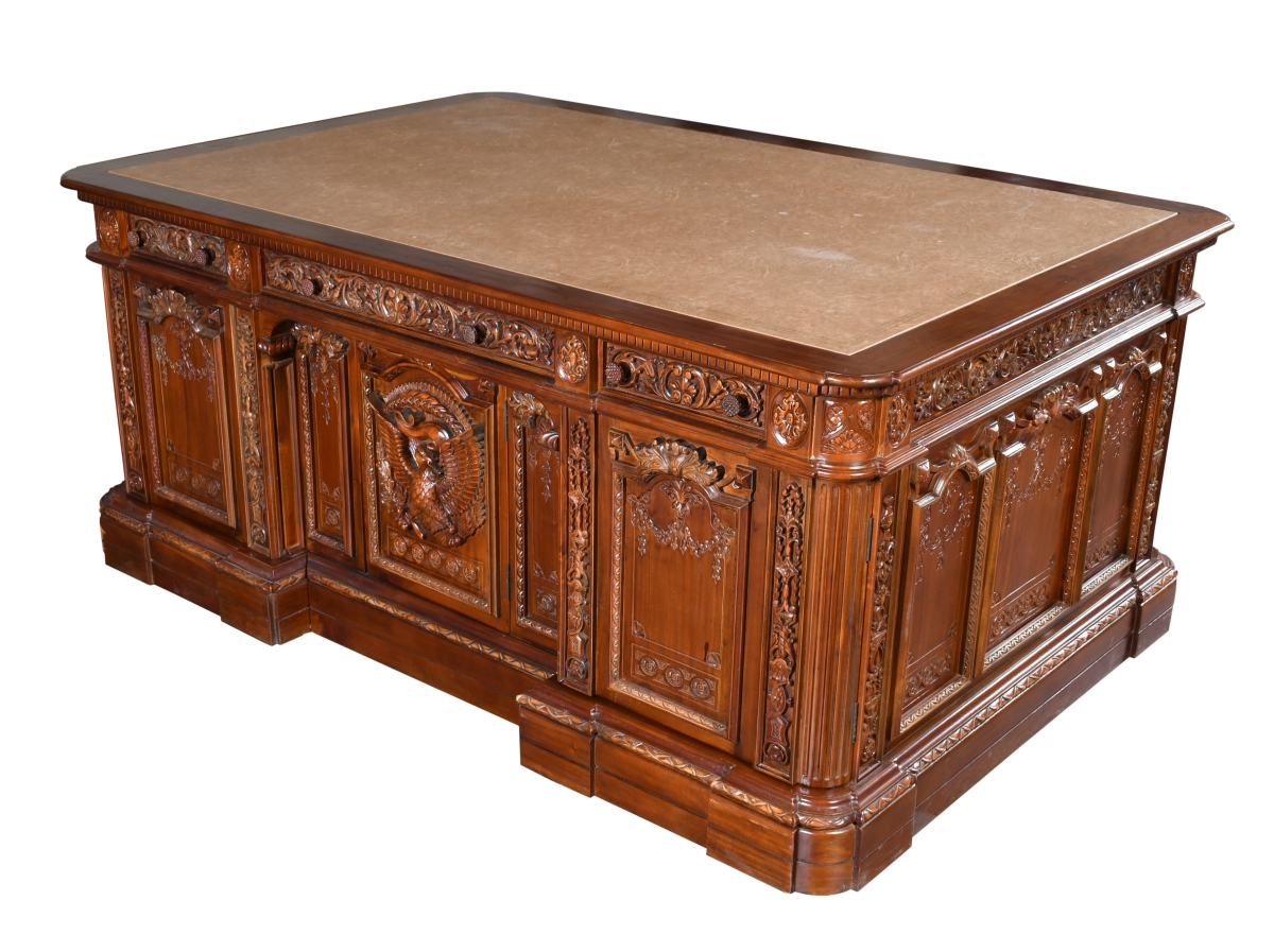 Picture of AFD Home 12023522 President Desk - Natural