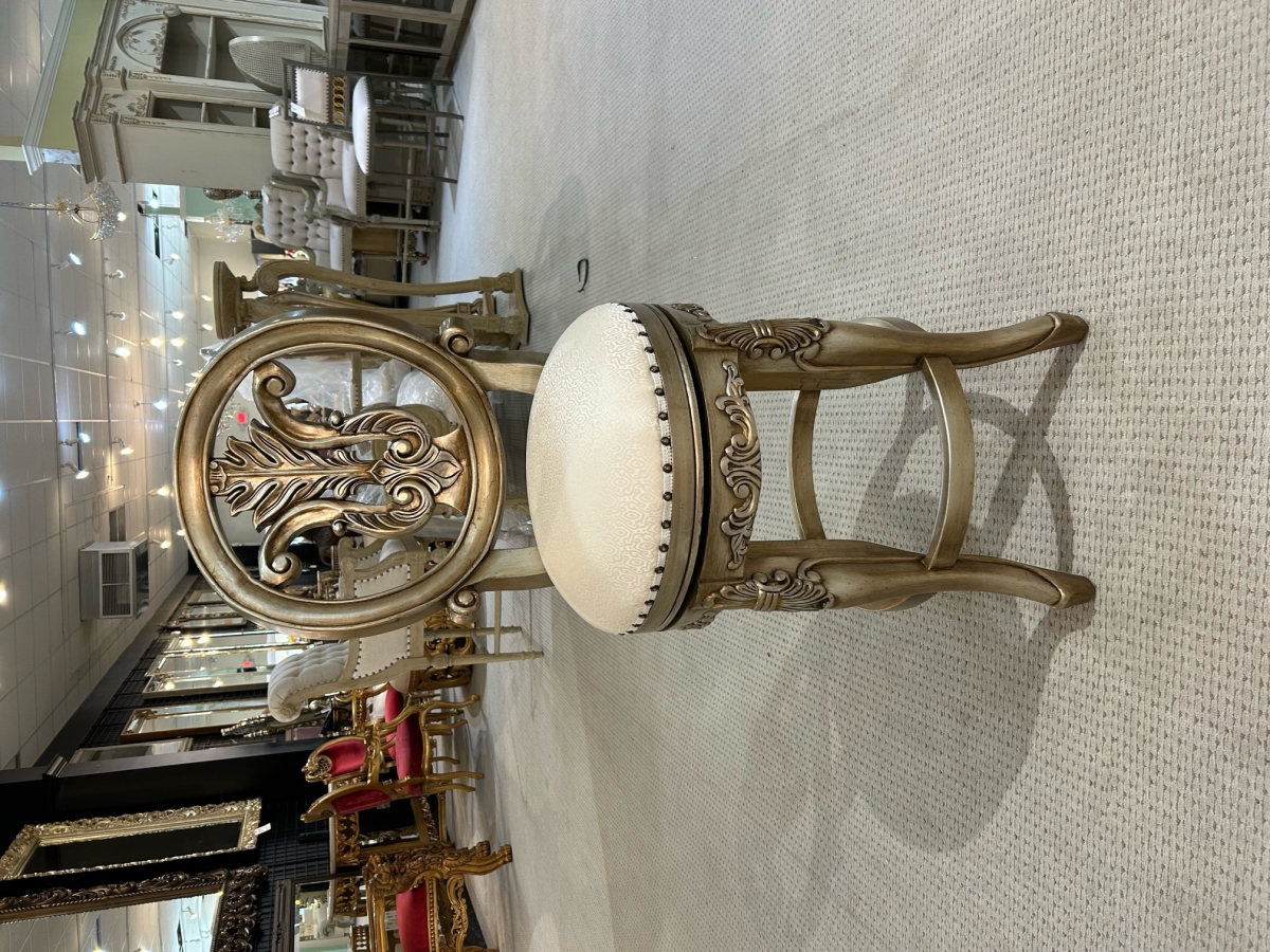 Picture of AFD Home 12025573 Platine Swivel Counter Stool