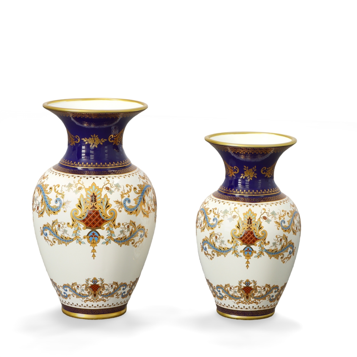 Picture of AFD Home 12024867 Royal Porcelain Vases&#44; Multi Color - Set of 2