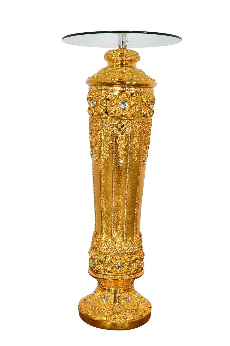 12024914 47 in. Golden Pedestal - Gold