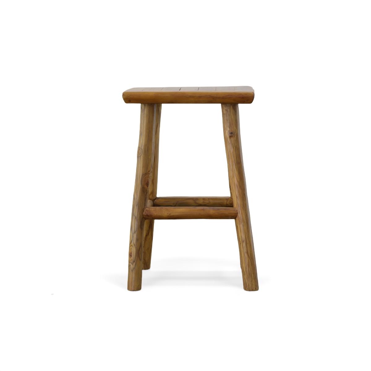 10579474 Adirondack Teak Bar Stool - Natural