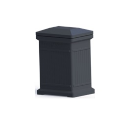 Standard Vertical Architectural ParcelWirx Delivery Drop Box - Graphite