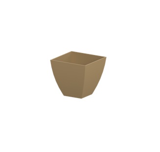 12 in. Square Planter - Oak