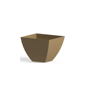 20 in. Square Planter - Oak