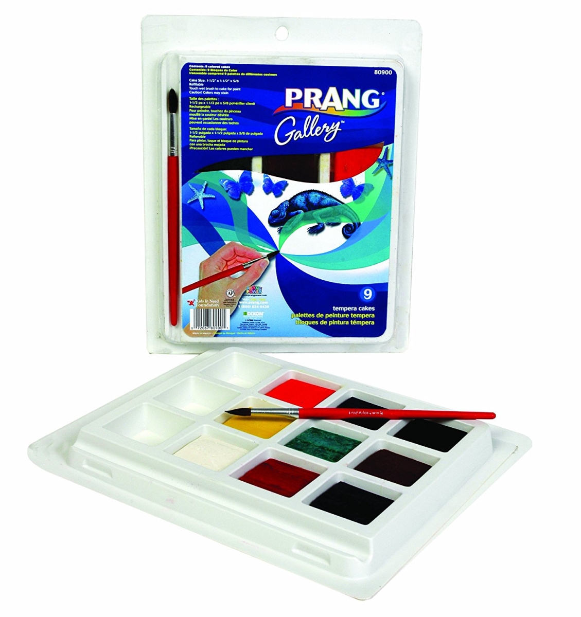 809 Tempera Cake Set, 9 Piece