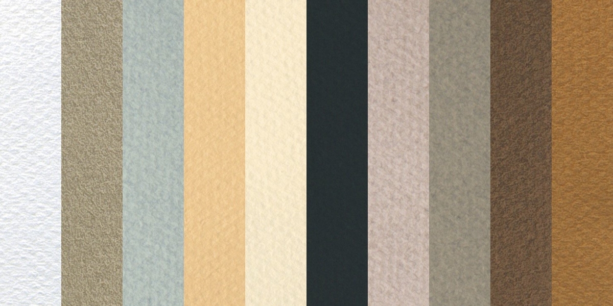 Mi-Teintes Muted Colors Paper - Pack of 10