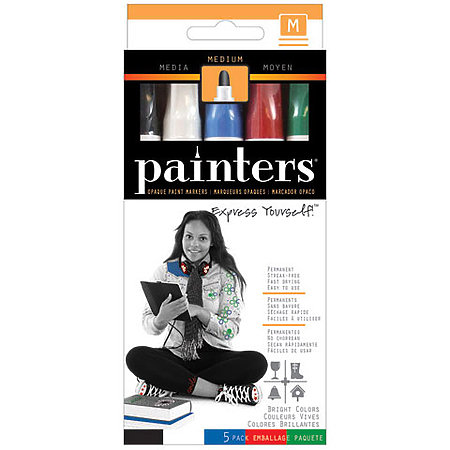 7425 Medium Paint Fine Tip Markers - Gold