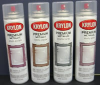 1400K Premium Metallic Spray Paint - Pewter & Gey - 8 oz
