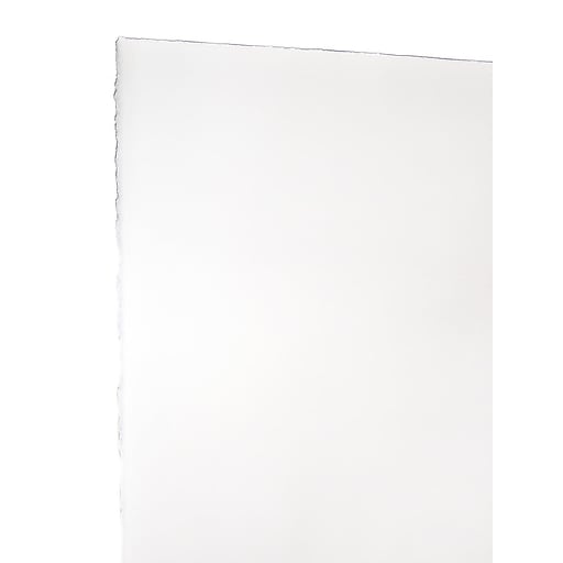 30 x 44 in. BFK Rives Printmaking Paper, White
