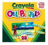 Picture of Crayola 4613C Neon Oil Pastels - Pack of 12