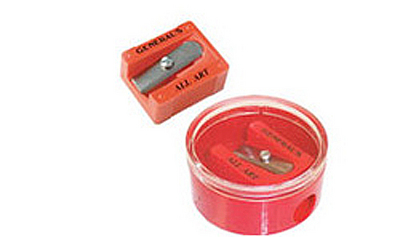 Picture of General Pencil S-415-40 Little Red All Art Sharpeners with Canister
