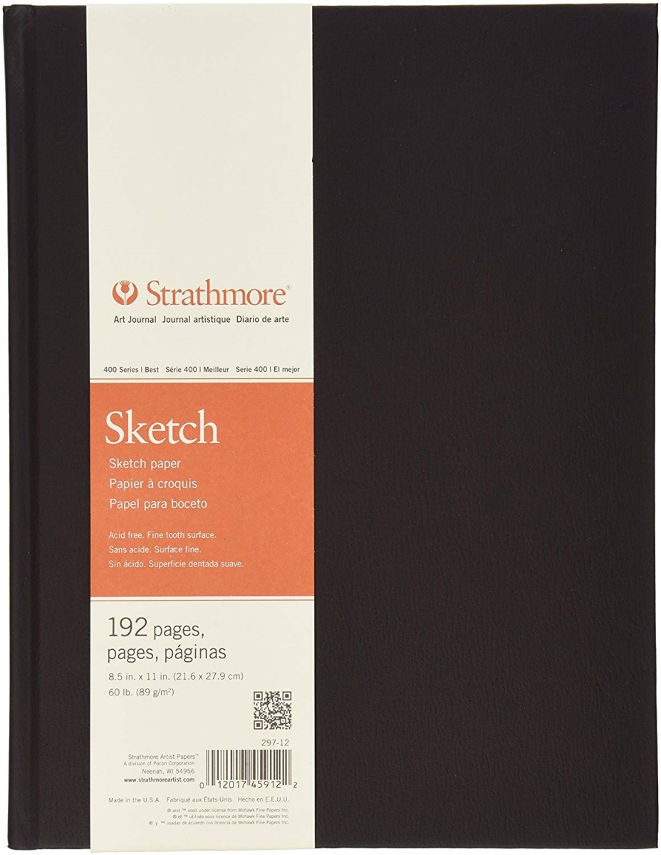 297-12 8.5 x 11 in.  Hardcover Sketch Pad