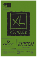 Canson  11 x 14 in. XL Recycled Sketch Pad - 100 Foldover