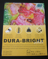Dura Bright White Pad - 9 x 12 in.