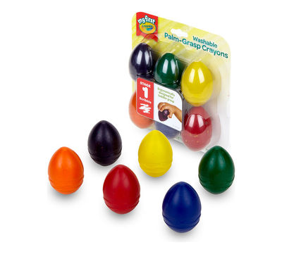 Crayola 81-1451 My First Washable Palm Crayons - Set of 6 -  Crayola LLC