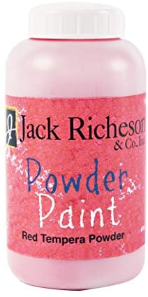 Dry Tempera Powder Paint, Red