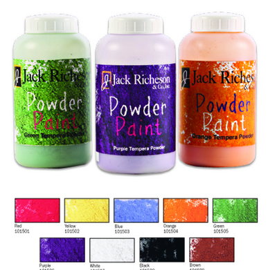 101504 Dry Tempera Powder Paint, Orange