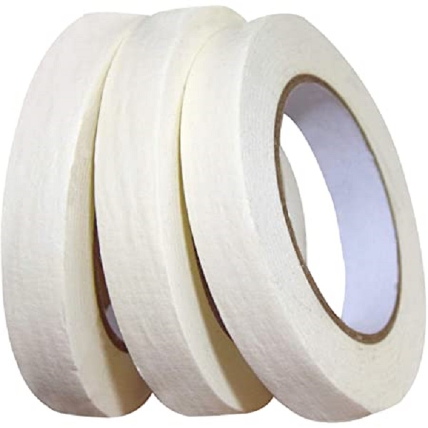 0.75 in. x 60 yards Artists Pressure Sensitive Paper Tape, White
