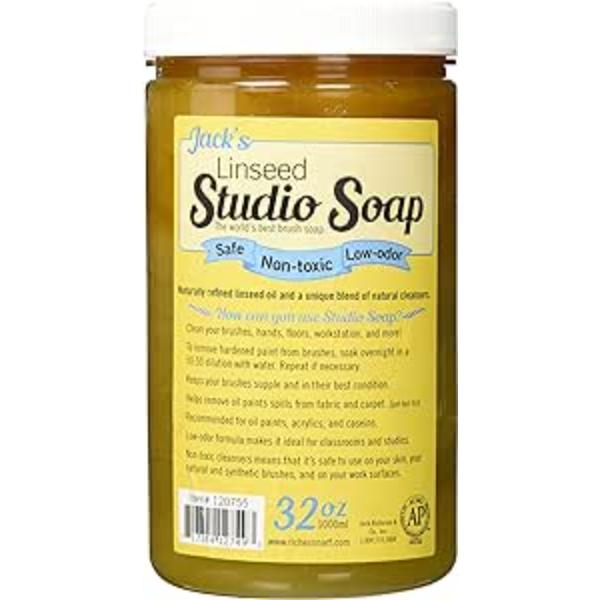 32 oz Linseed Studio Soap