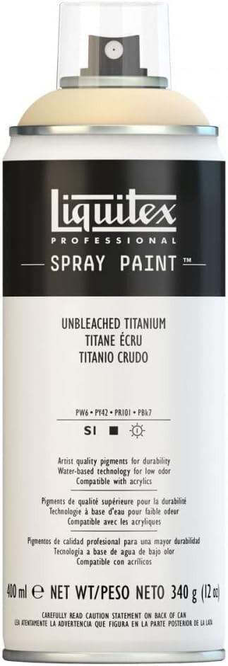 Picture of Liquitex 4450434 Unbleached Titanium 400 ml Professional Spray Paint