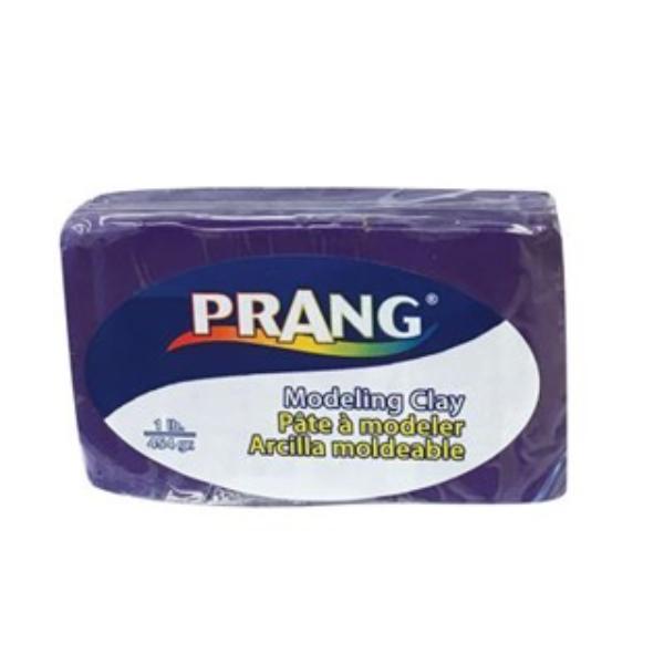 X00786 Non-Hardening Clay Blocks, Violet - 1 lbs