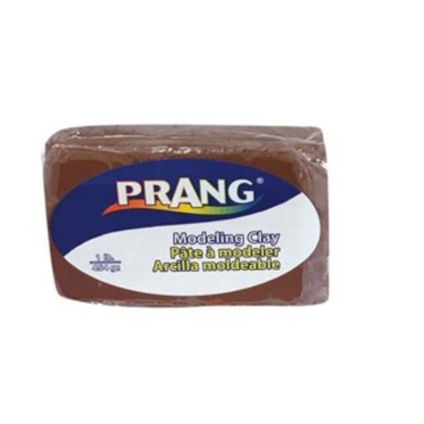 X00788 Non-Hardening Clay Blocks, Brown - 1 lbs