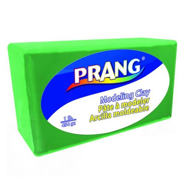 X00784 Non-Hardening Clay Blocks, Green - 1 lbs