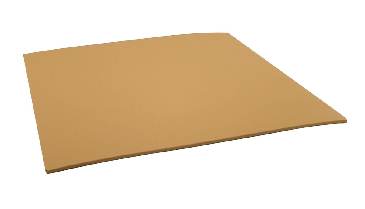 4373 3 x 4 in. Unmounted Linoleum Block, Flat Surface Easy Carving for Block Printing - Tan