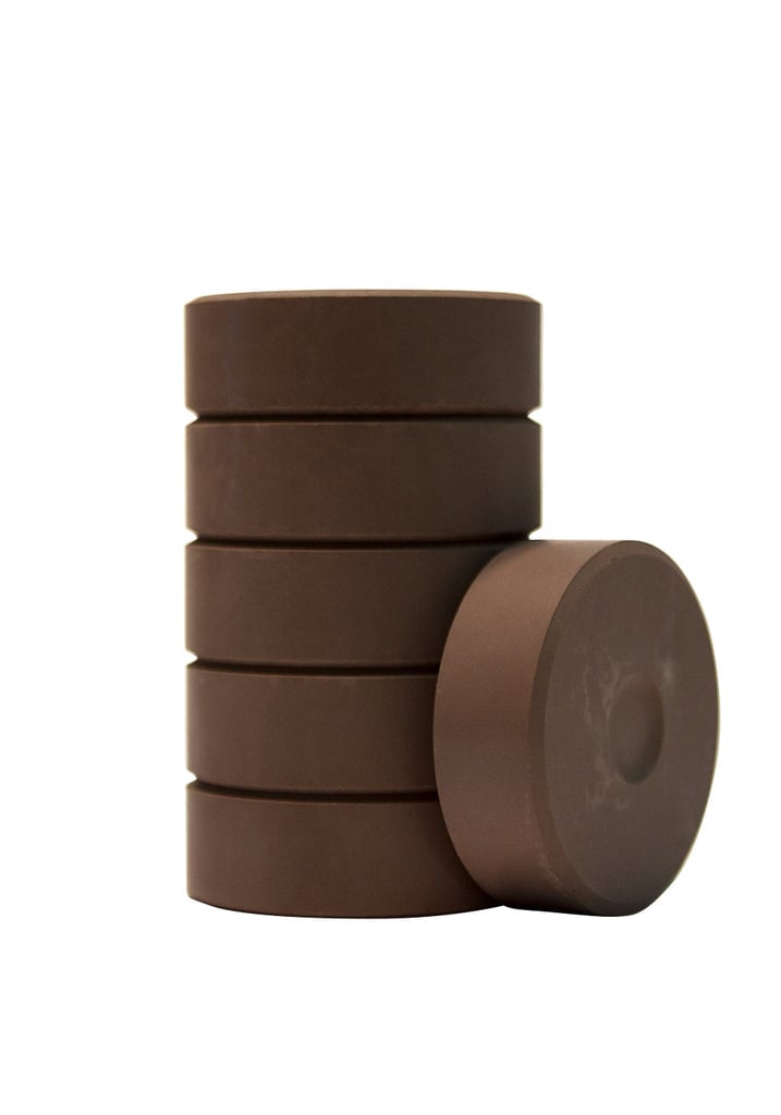 Tempera Cakes, Burnt Umber - Large - Pack of 6