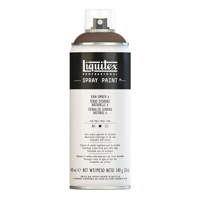 Picture of Liquitex 4456331 400 ml Professional Spray Paint&#44; Raw Umber 6