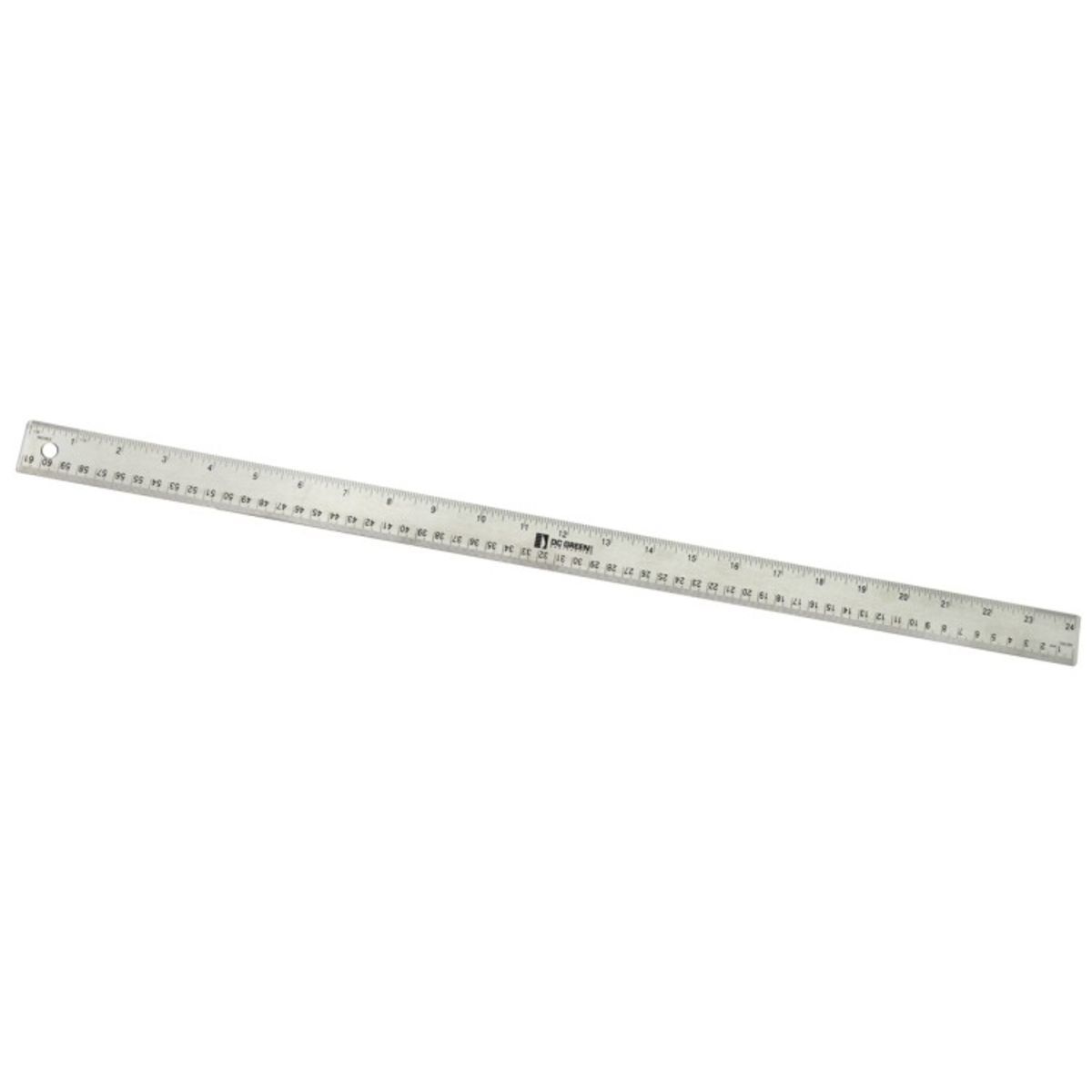 8024 Flexible Stainless Steel Ruler, 24 in.
