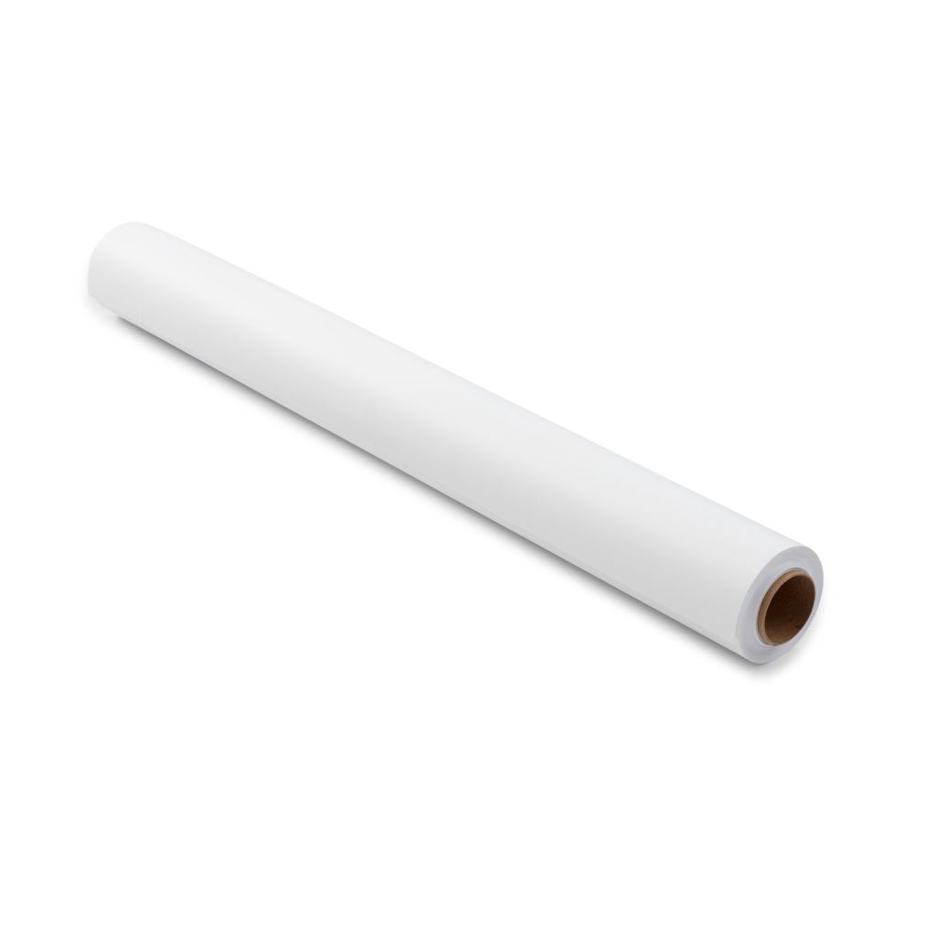 321-128 25 Yard x 24 in. Poster Paper Roll - White Medium Tooth 65 GSM