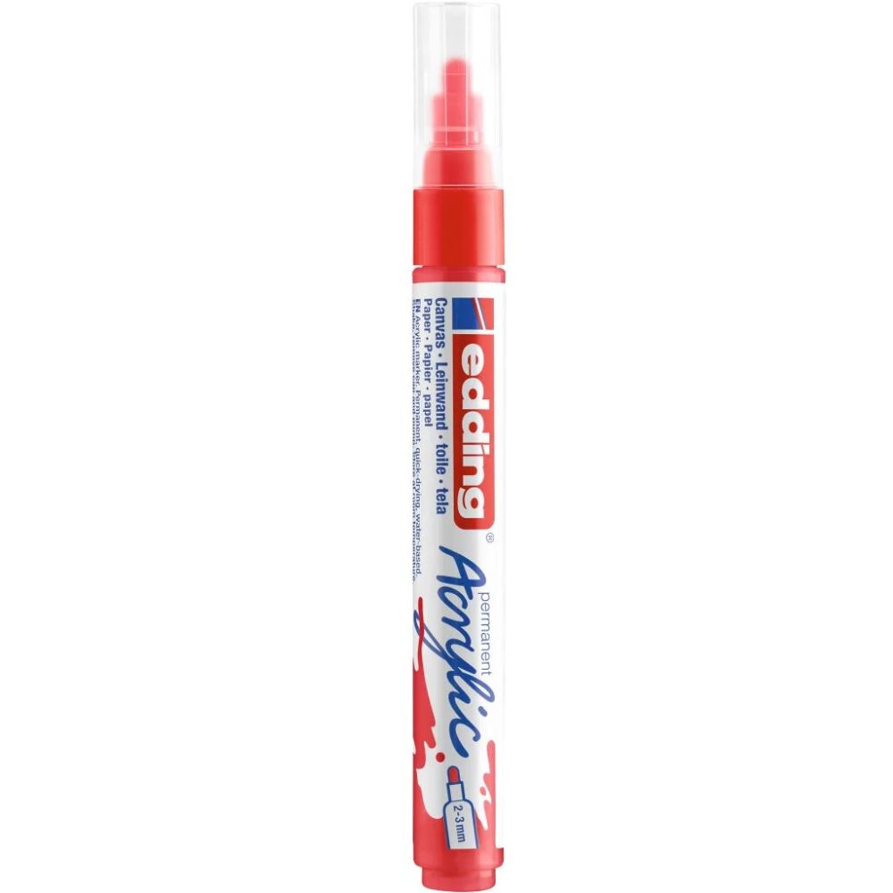 5100902  Medium Traffic Red Acrylic Markers