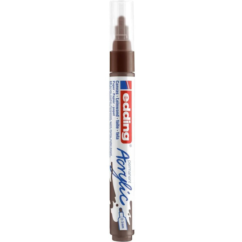 5100907  Medium Chocolate Brown Acrylic Markers